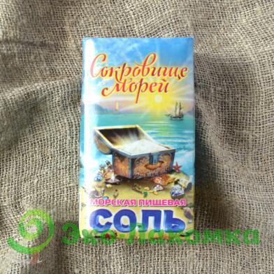 Соль морская пищевая 800 г. Сокровища морей