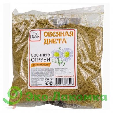 Овсяные отруби "Очищающие" Dr Dias