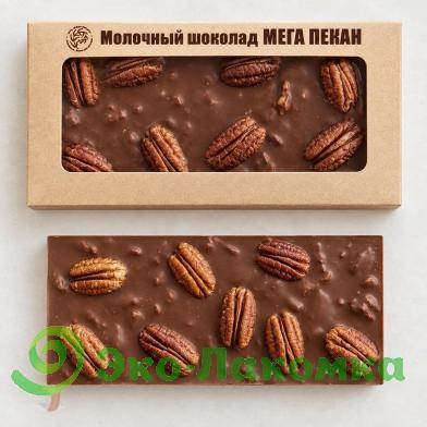 Шоколад Мега Пекан из молочного шоколада