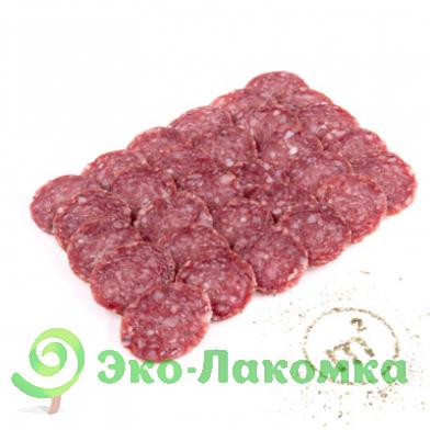 Колбаса сырокопченая Апшеронская в нарезке М2