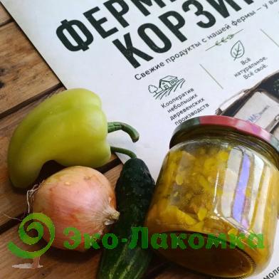 Релиш огуречно-горчичный от семьи Морозовых