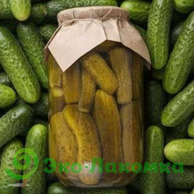 Огурцы маринованные органические