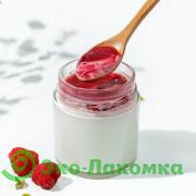 Йогурт термостатный с малиной 3,5-4,6% Вселуг
